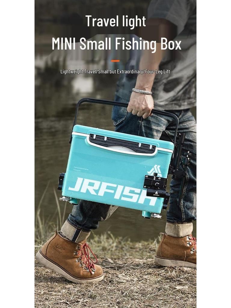 2025 Ultralight 13L Mini Fishing Box with Feet - Cooler and Seat Combo