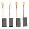 Angle Grinder Carbon Brush Replacement Durability For Angle Grinder High Quality Metal 4pcs Workshop Equipment
