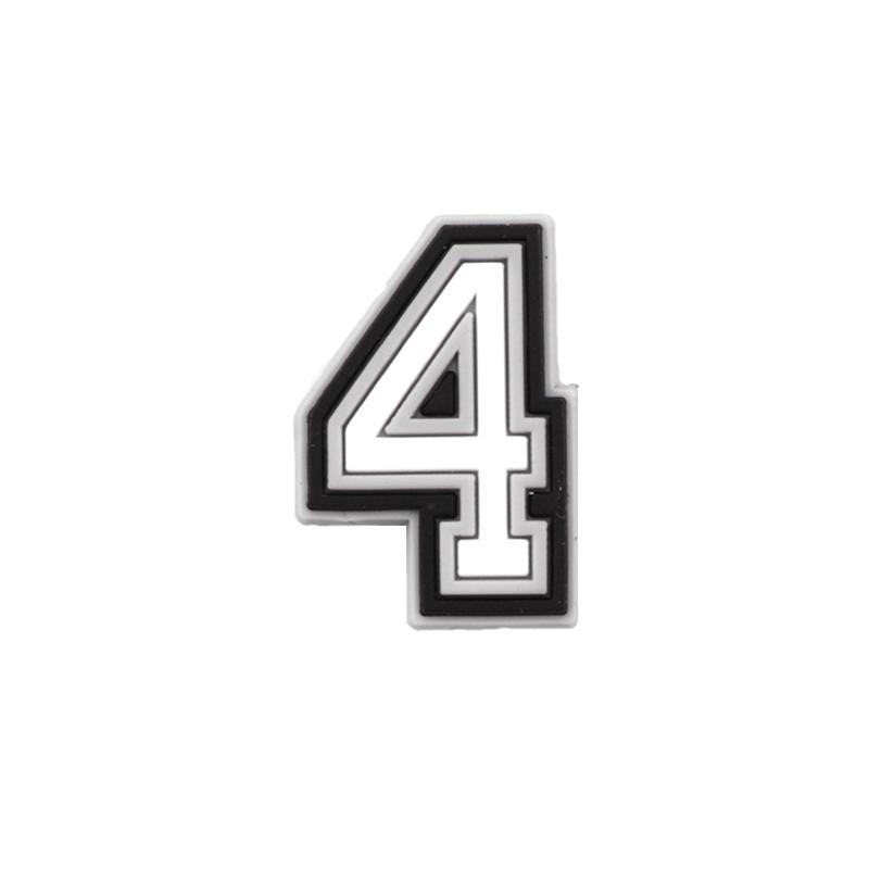1 Pcs Letter Shoe Charms for Clog Sandals Shoe Decoration Number Alphabet Characters DIY Shoes Charm Pins for Boy Girl Men Women