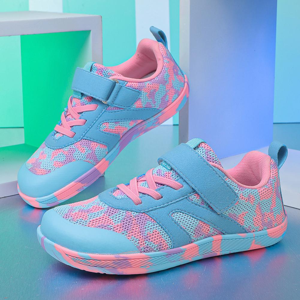 Kids Wide Barefoot Shoes Breathable Minimalist Sports Shoes Non-Slip Lightweight Running Shoes for Boys Girls