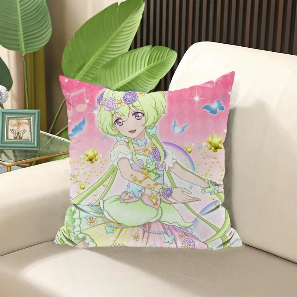 Cushion Cover  ×  Stuffed Cushions Aikatsu! Decorative Pillows for Sofa Pillow Cases Elegant Room Covers Sleep Home Textile