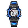 Digital Watch, Kids, Student, Water Resistant, Sport Type, 2 Sizes (Large/Small), 2 Colors (Black/Blue), Multi-function (Alarm/Stopwatch/Night
