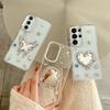 Applicable To Samsung S25Ultra Love Butterfly Mirror Mobile Phone Case S24 Small Fresh A04S Women'S A25 Soft