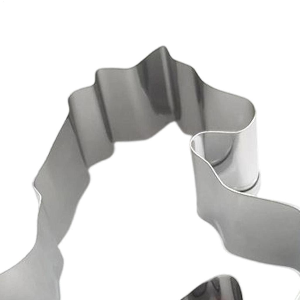 Horse Shape Stainless Steel Cookie Cutter Biscuits Mould Fondant Cake Decor Tools Pastry Shop Chocolate Mold Bakery