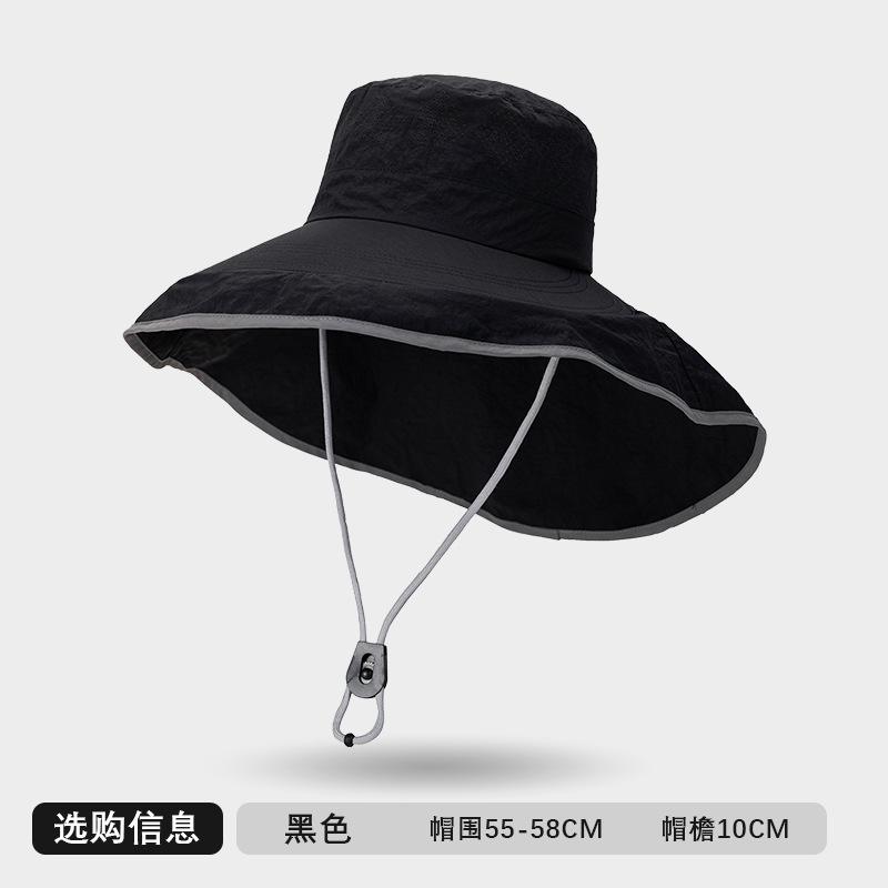 Sun Hats for Men Women Fishing Hat UPF Protection Wide Brim Bucket Hat Breathable Quick-Dry Water Rapellent Outdoor Hiking Beach Travel Summer Hats
