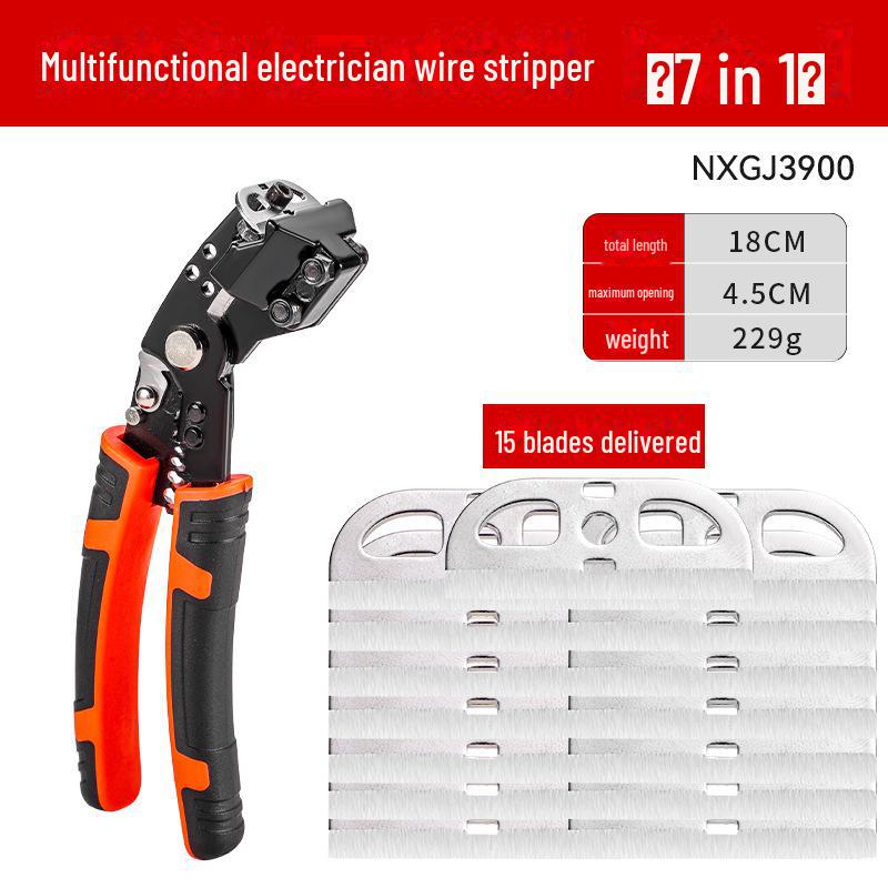 

Многофункциональные клещи для зачистки и обжима проводов электрика — промышленные, быстрые и экономящие труд