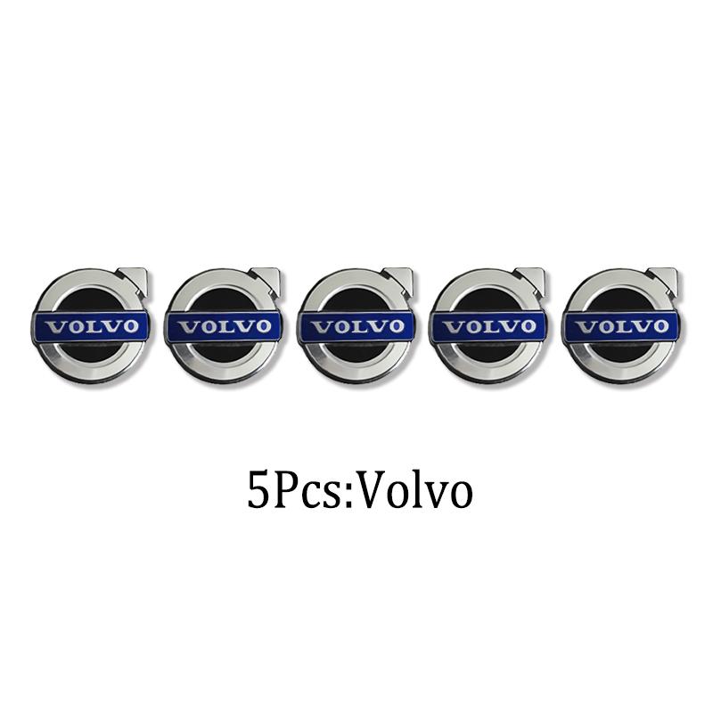 Metalowe Naklejki na Kluczyk Samochodowy Specyficzny Znak Volvo Paster do Volvo Xc60 Xc90 V40 V60 S60 V50 V90 S80 C40 XC40 V70 XC70 Rdesign