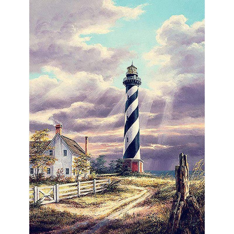 5D Diamond Painting Scenery Cross Stitch Landscape Diamond Mosaic Cartoon Handwork Rhinestone Art