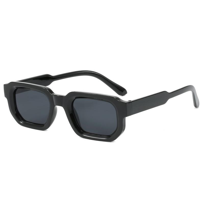 Trendy Retro Small Square Sunglasses - European American Style