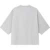 Fear of God Essentials Merch Tee Boxy Fit Overcast Unisex Tops Blue RW00266-0059