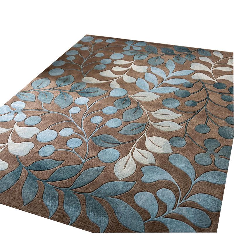 Luxurious Nordic Living Room Carpet & Bedside Blanket