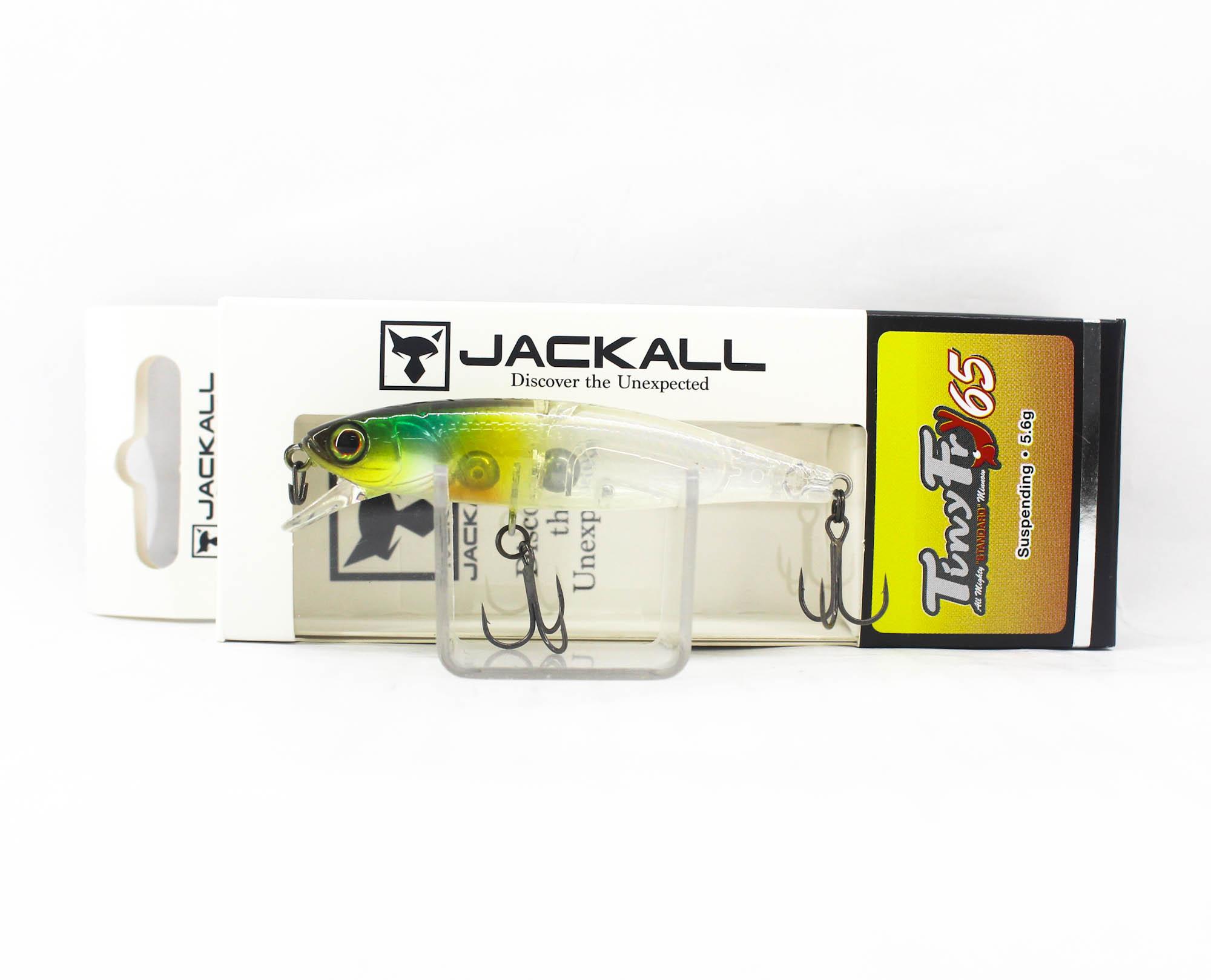 Jackall Tiny Fry 65SP Воблер-суспендер HL Clear Ayu Head (1982)