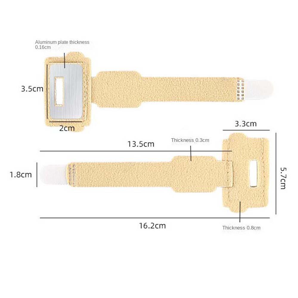 1pc Straightening Toe Splint Support Joint Stabilizer Toe Joint Support Toe Fix Strap Protector Thumb Injury Toe Care Tools