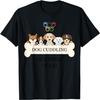Funny Dog Quote Cuddling Olympic Team Cool Animal T-Shirt for Men Women Kids