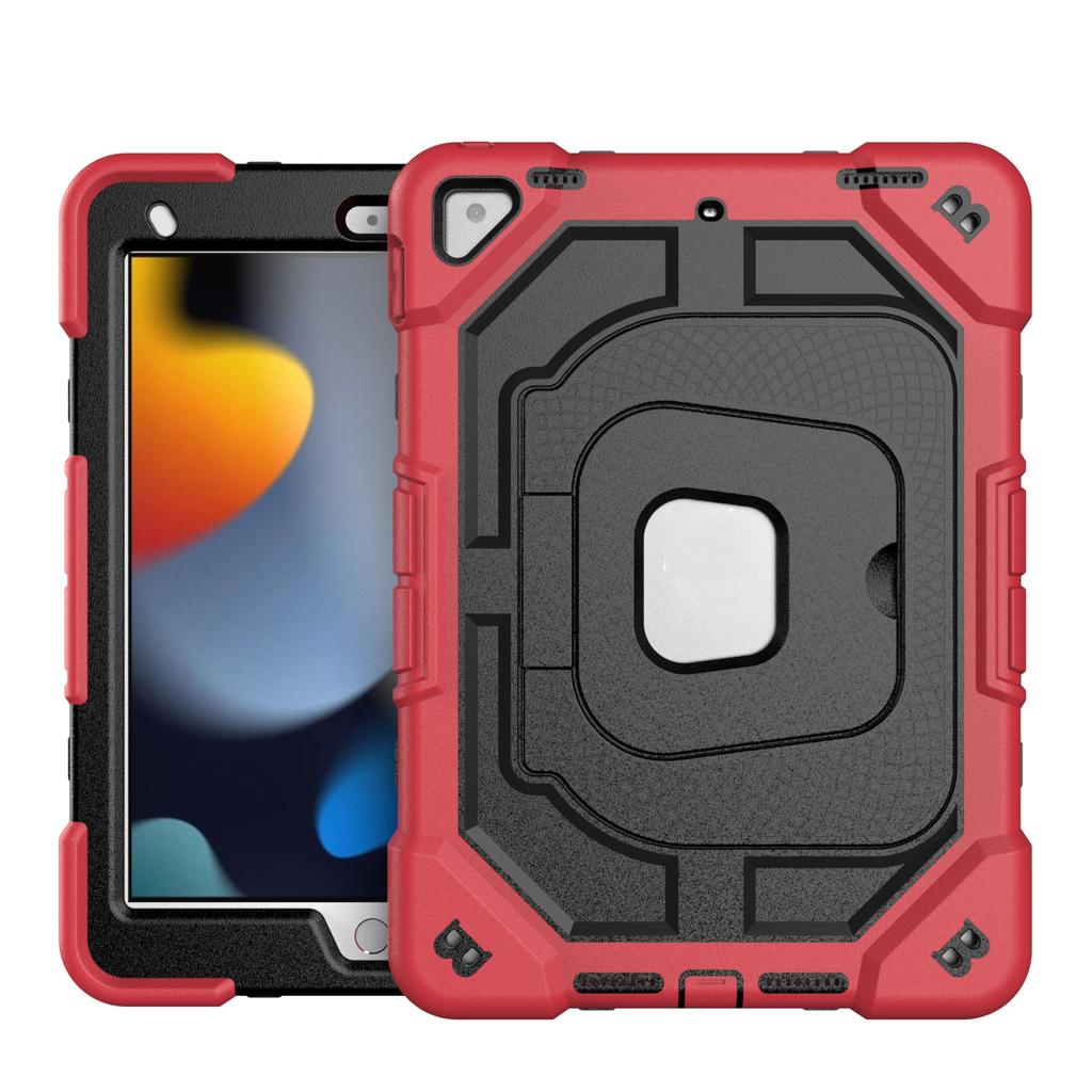 For iPad 7th 8th 9th Generation 10.2" Shockproof Kids Silicone Tablet Case with Kickstand