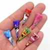 6 szt./zestaw Akcesoria Miniaturowe do Domku dla Lalek Mini Lody Symulacja Słodki Wafel Model Jedzenia Do Dekoracji Domku dla Lalek