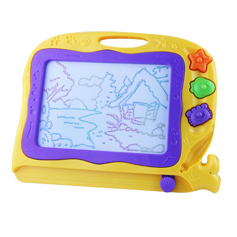 Magnetic Drawing Board Plastic Colorful Erasable Drawing Board for Kid Child Girl Boy (Random Delive