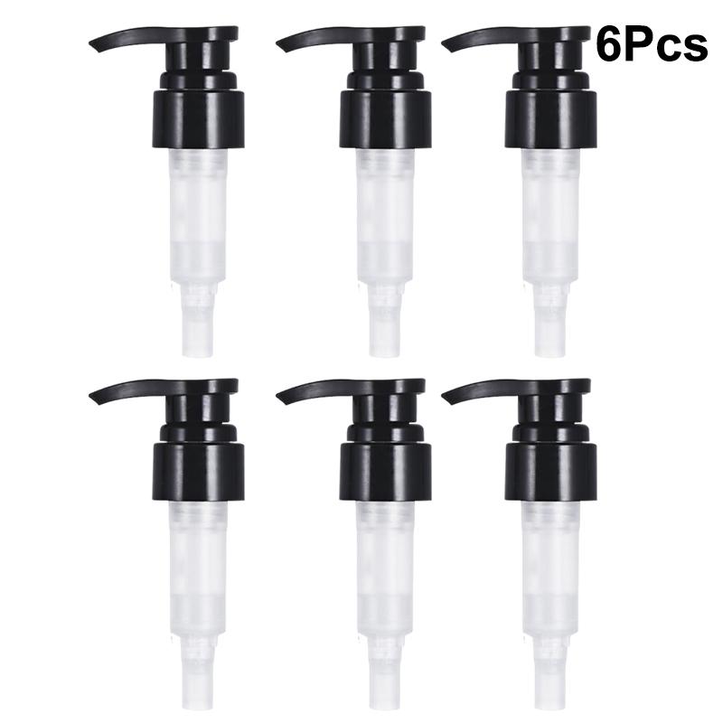 PP Soap Pump Liquid Dispenser Head Round Push Type With 28 Thread Bath Bottle Press Nozzle Lotion Tube For Bath Accessory