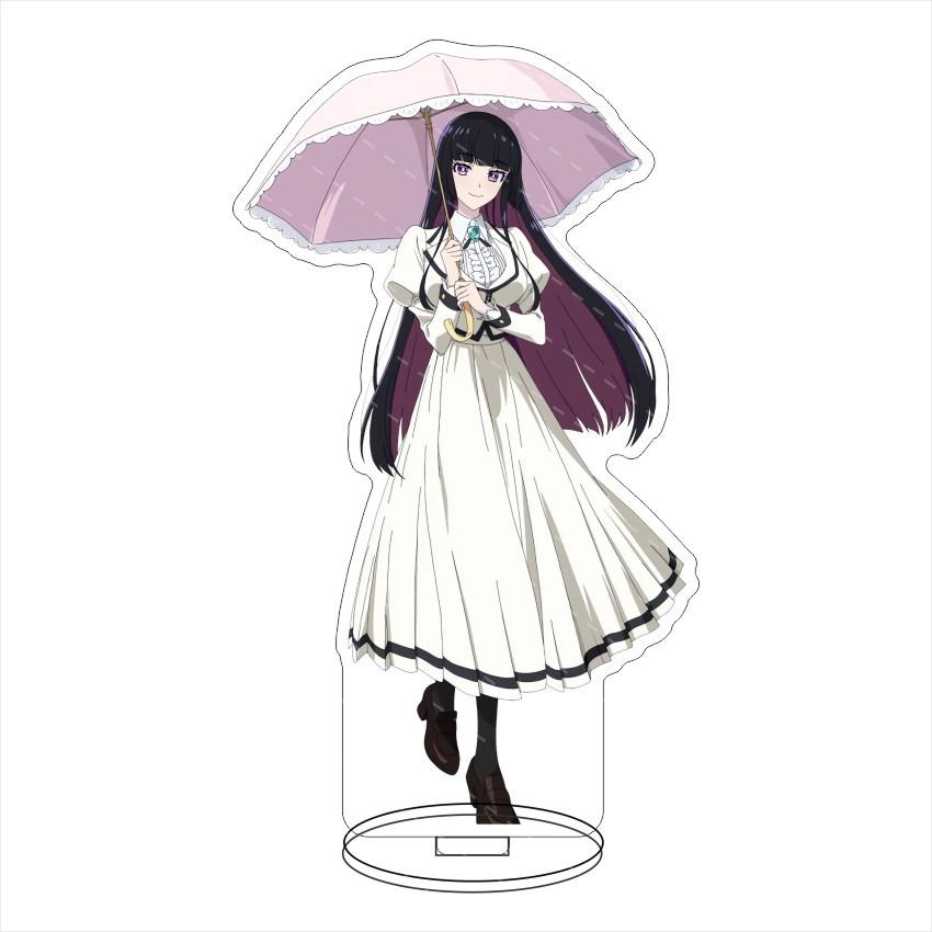 Rock Is A Lady's Modesty Acrylic Stand Model Plate Decoration Originality Desk Figure Display Fans Gift Cartoon Prime Products