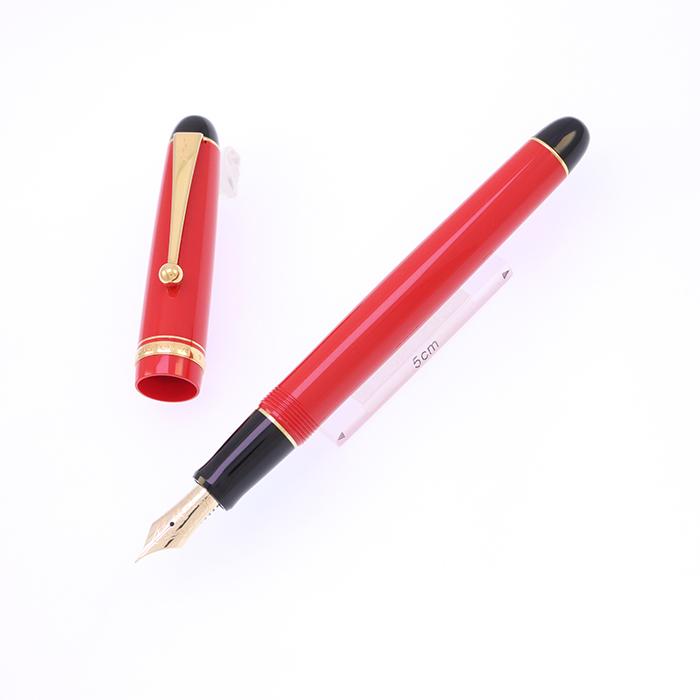USED Pilot Custom 74 2018 Limited Red Fine Nib Fountain Pen