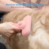 Dog Grooming Brush Self Cleaning Pet Shedding Grooming Hair Slicker Massage Brush for Cats Dogs Rabbits