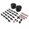 Drip Irrigation System 8/12 65.6FT Tubing DIY Automatic Watering System with Quick Connector for