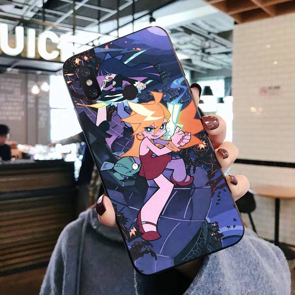 Anime Panty And Stocking With Garterbelt Phone Case For Xiaomi Mi 5X 8 9 10 11 12 Lite Pro 10T PocoX3pro PocoM3 Note 10 Pro Lite