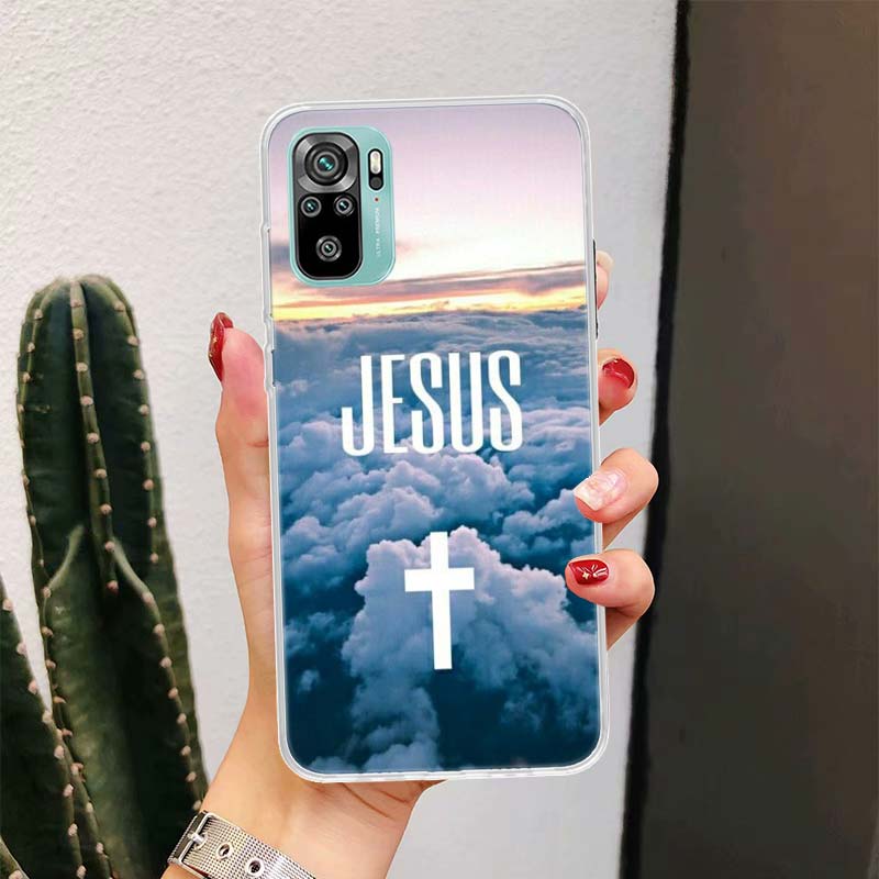 

God Jesus Pray For Xiaomi Redmi 10 12 10A 10C 12C 9 9A 9C 9T Phone Case 8 8A 7 7A 6 6A S2 K20 K30 K40 Pro Cover Coque Redmi S2 (Y2)