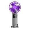 Portable USB Rechargeable Handheld Fan - 100-Speed Stepless, Strong Wind Power, Mini Size