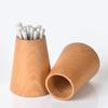 Wooden Toothpick Barrel Creative Portable Toothpick Box Home Restaurant Restaurant Toothpick Barrel Cotton Swab Box