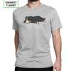 Unisexs Funny Not Today Bernese Mountain Dog Tshirts Vintage Crewneck Short Sleeve Clothes 100 Cotton Tees Original T Shirt