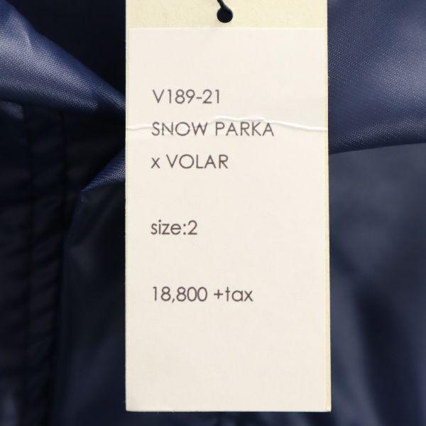 Brand New VAST222 18AW V189-21 SNOW PARKA Made In Japan Snow Hoodie Coat Men's Used