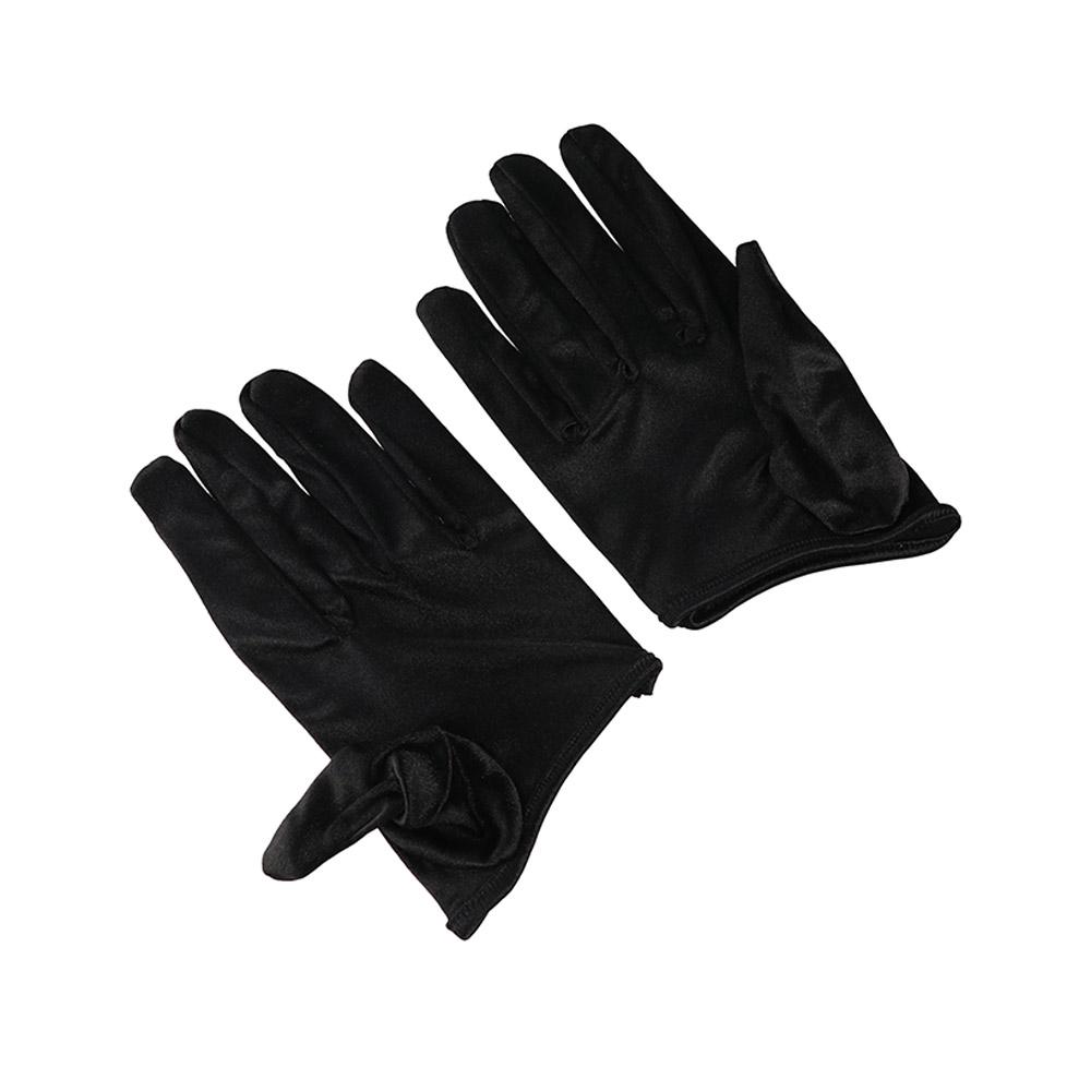 Cosplay Gloves Hip Hop Party Gloves Satin Gloves Half Palm Gloves Lolita Mittens Women Gloves