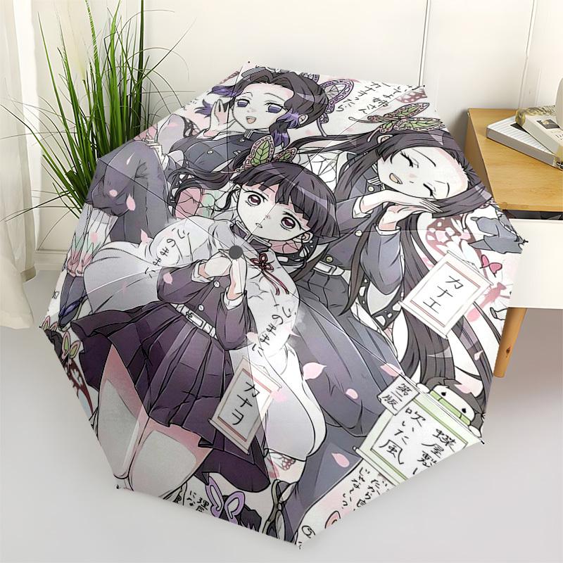 

1pc Anime Characters Automatic Opening Folding Umbrella - 8 Bone Iron Frame, Suitable for Fans, Travel, Daily Use, Gift for Anime Lovers.U010