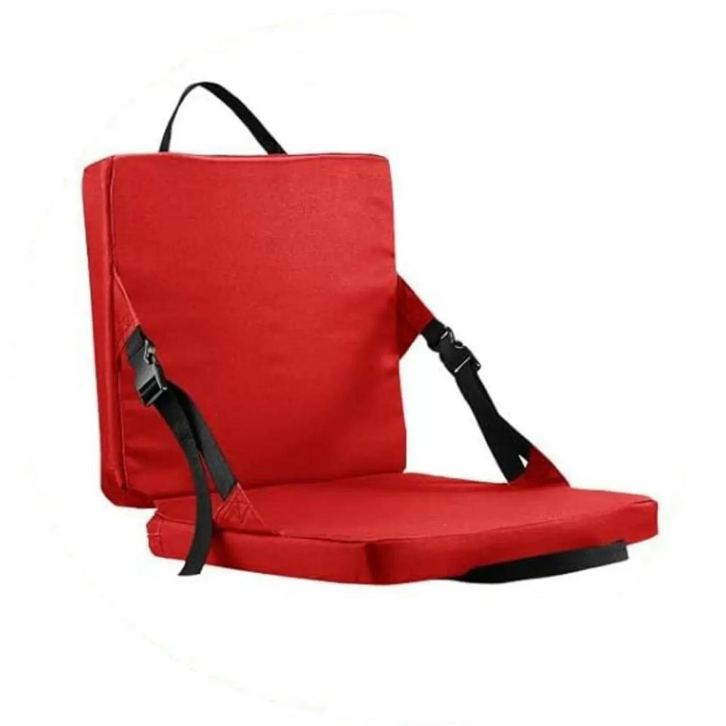 Portable Outdoor Folding Seat Cushion,Lightweight Multi-Functional Stadium Chair,Soft Backrest Integrated Cushion for Concerts,Hiking, and Camping