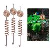 3 stuks Groeiende Plantengroei Elektrocultuur Plantenprikkers Orgone Energie Koperdraad Spoel Prikkers Plantenondersteuning Prikkers Binnen Buiten