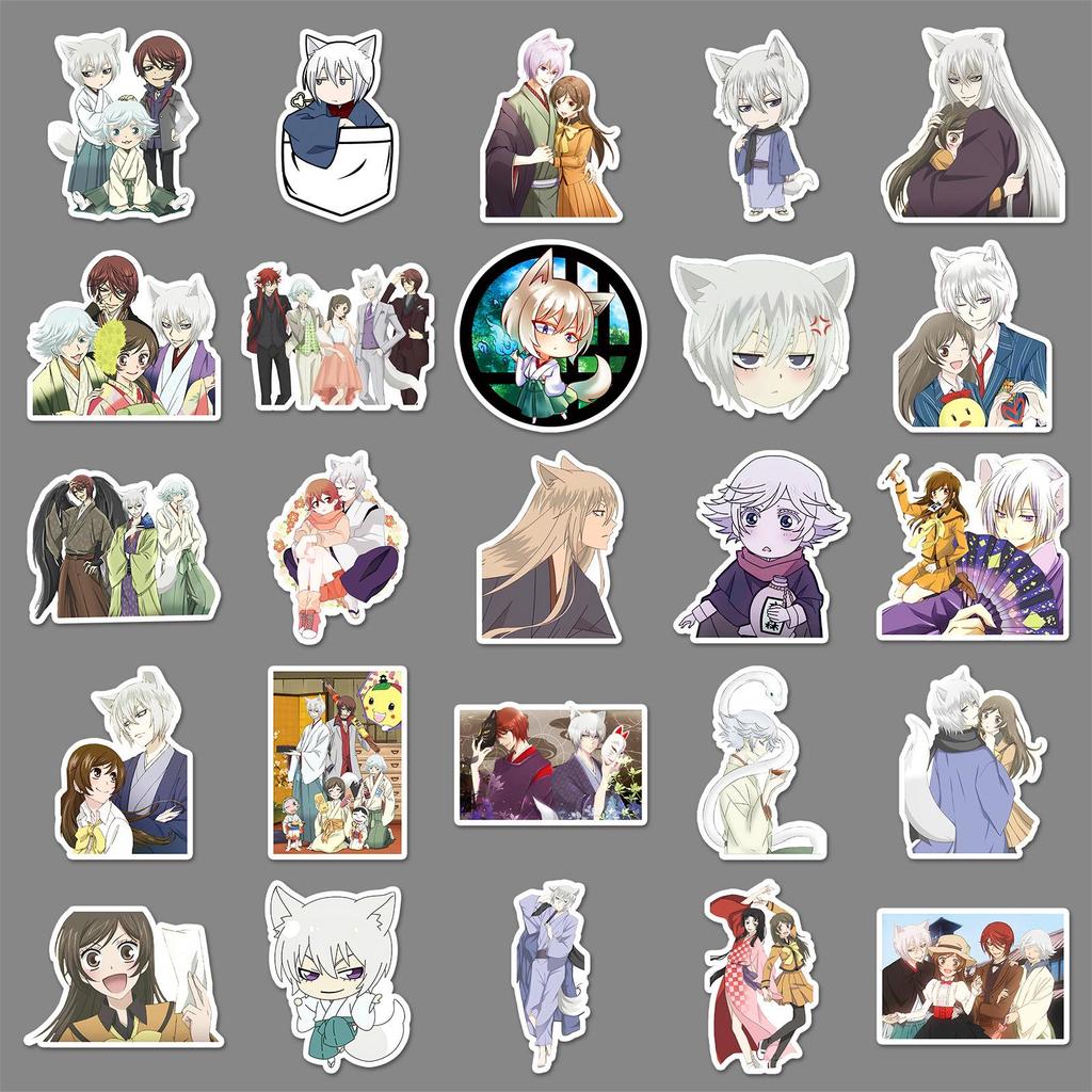 50 Kamigami no Hajimemashita Graffiti Stickers - Japanese Anime Decor for Phone and Tablet Cases