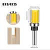 8mm Shank Straight Bit Tungsten Carbide Double Flute Router Bits Milling Cutter For Wood Woodwork Tool Router Bit