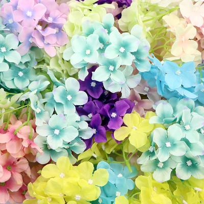 Hydrangea Flower Head Home Decoration Bouquet Diy Handmade Materials For Holiday Decoration Accessories