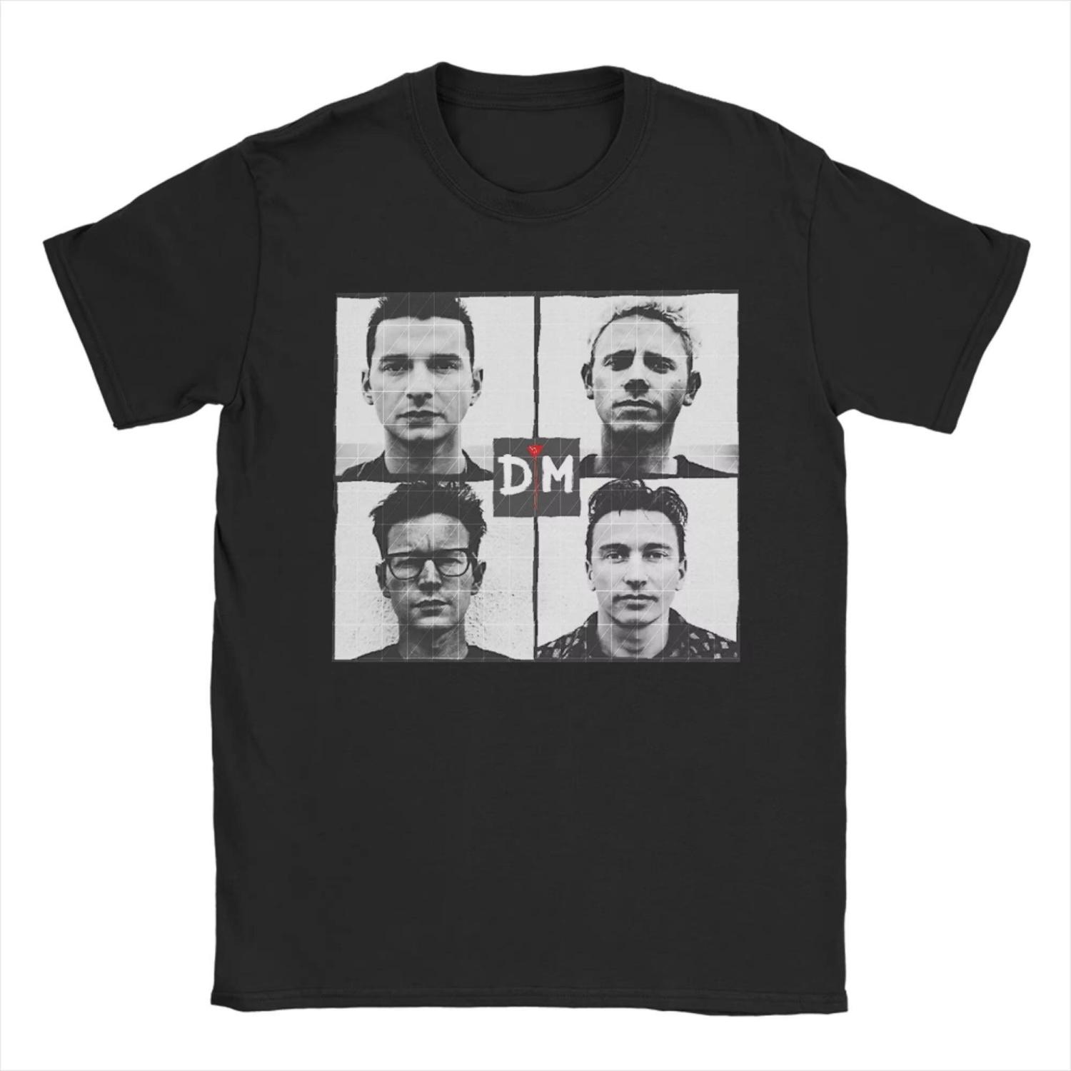 

Чоловічі футболки Гурт Depeche Cool Mode 101 Смішна бавовняна футболка з коротким рукавом Футболки з круглим коміром Одяг Ідея для подарунка XXXXXL