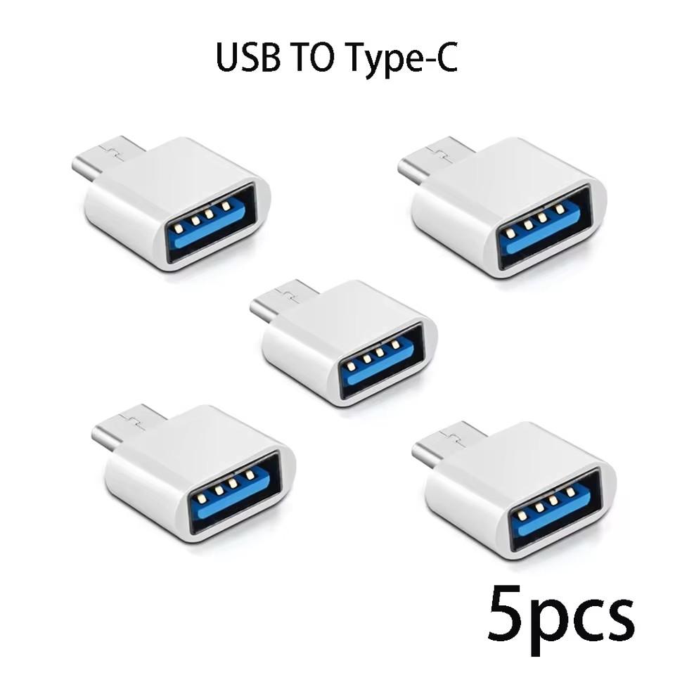 Mini Type C To USB Adapter 3.0 USB-C Male OTG A Female Data Connector For MacBook Pro iPad Mini 6/Pro MacBook Air Type C Device