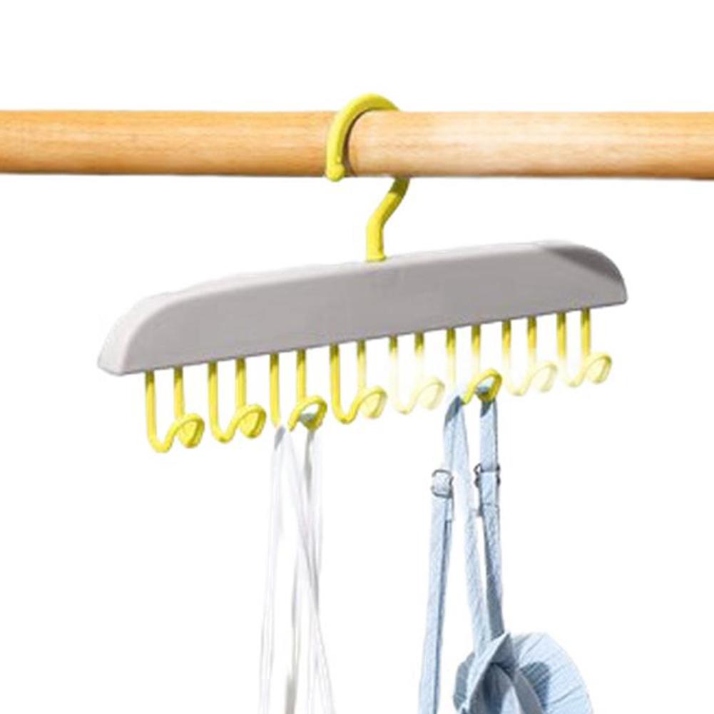 Wardrobe Bra Hangers, Tank Top Hangers With 8 Hooks Space Saving Hangers Closet Organizer And Storage For Dorms And Apartments