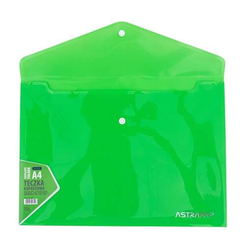 Astrapap neon line A4 envelope folder with snap closure - mix of colors 113024002
