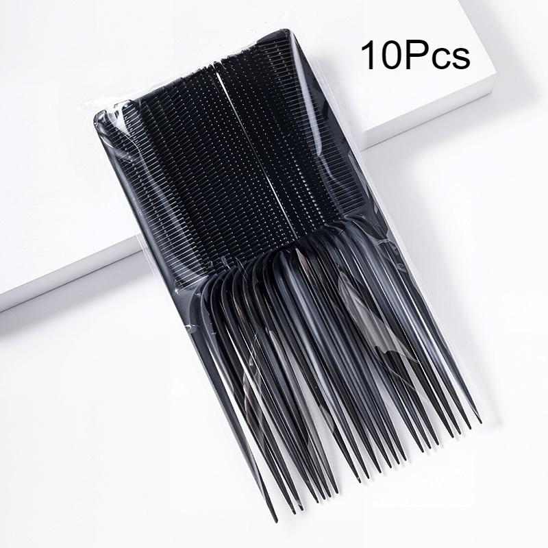 

10Pcs Pro Pointed Tail Salon Hairdressing Hair Styling Anti-static Comb Hair Brush Plastic Pin Rat Tail Combs Barber Accessories
