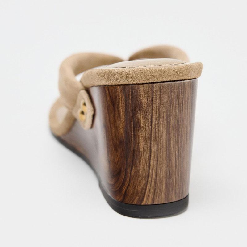 Fashion Fashion Round Clip Toe Thin Low Heels Women Slippers Outdoor Casual Sandals 2025 New Summer Flip Flops Shoes