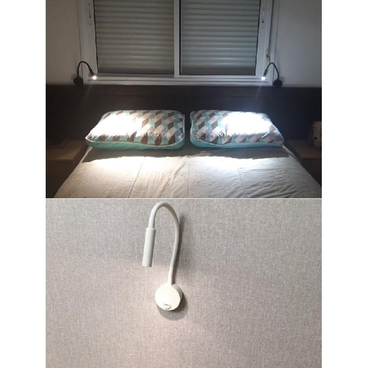 Bedside Working Study Reading Lamp Wall lamp sconces 3W LED Book Lamp wall Night light fixtures Spot LED EU US Plug