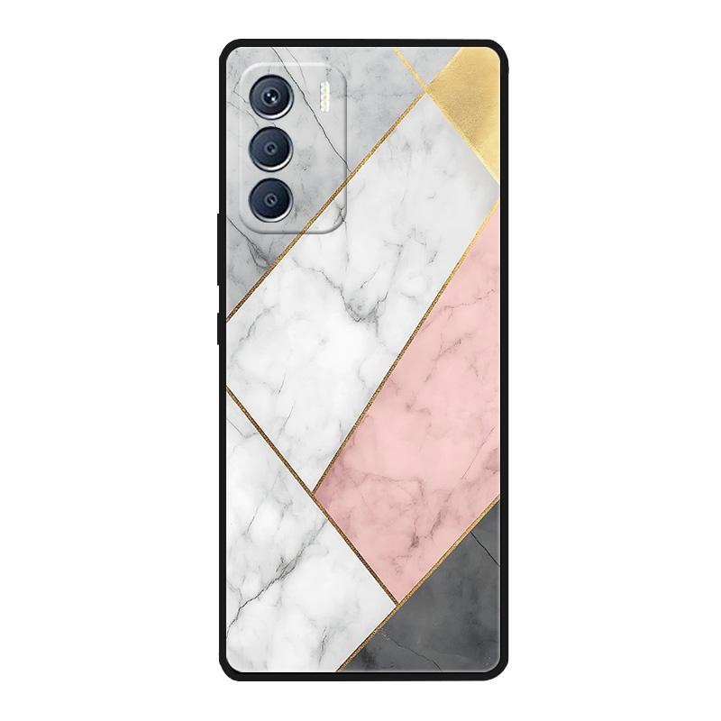 For Infinix Zero 30 4G X6731B Case Zero 30 5G X6731 Marble Soft Matte Silicone Back Cover For Infinix Zero30 2023 Phone Fundas
