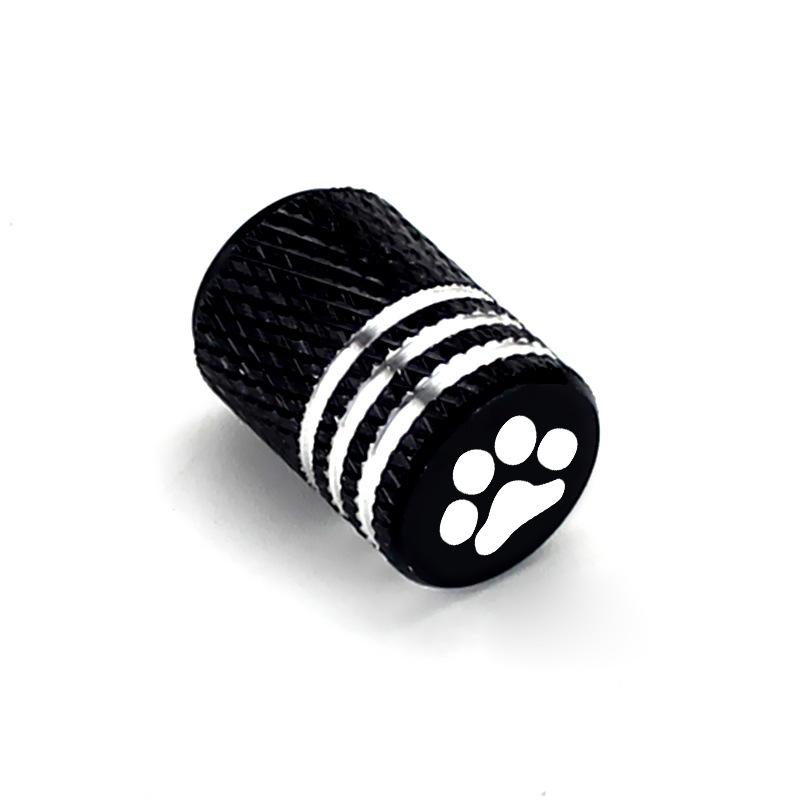 Aluminum Alloy Tire Valve Caps Car Motorcycle Wheel Dustproof Cover Air Valve Stem Caps Tyre Valve Core Decorative Accessories