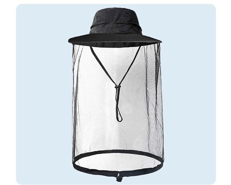 Unisex Sommer Sonnenhut: Moskitosicheres Netz, Schnelltrocknend, Wasserdicht, Ideal zum Angeln und Klettern