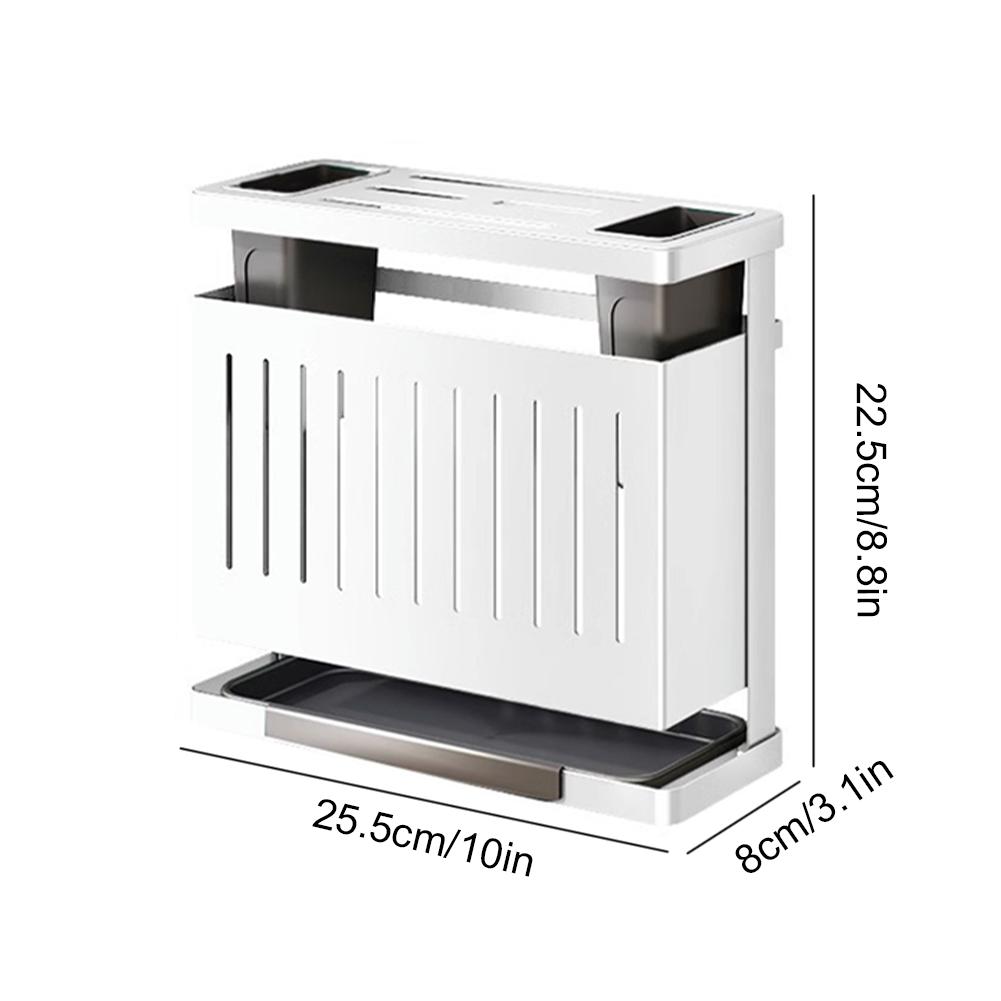 Carbon Steel Knife Holder Space Saving Kitchen Knives Stand Multifunctional Countertop Knife Storage Chef Accessories Home Items
